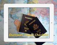 Overseas Travel Checklist